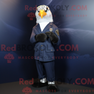 Navy Hawk Maskottchen...