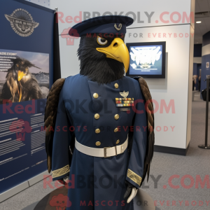 Navy Hawk maskot kostume...