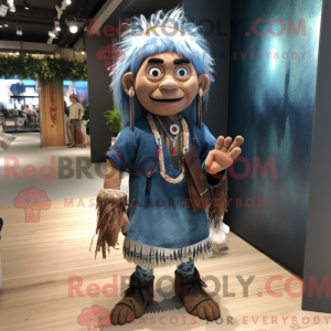 Hovedmaskotdraktfigur kledd...