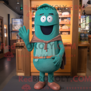 Disfraz de mascota Teal...