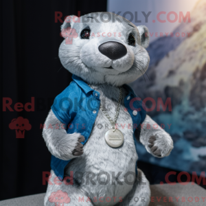Maskotka Silver Otter...
