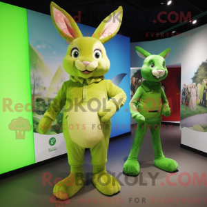 Figura de máscara de coelho...