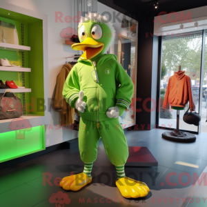 Limettengrüne Gans...