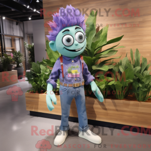 Lavendel spinat maskot...