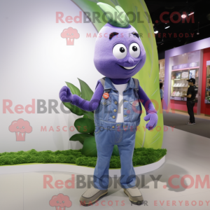 Lavendel spinat maskot...