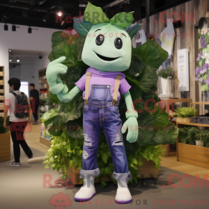 Lavendel Spinazie mascotte...