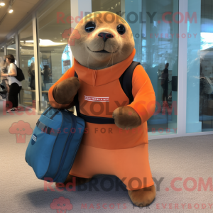Rust Sea Lion maskot...