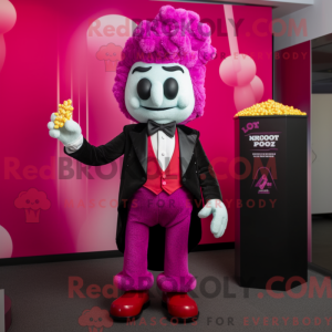 Máscara Magenta Pop Corn...