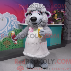 Costume mascotte de mouton...