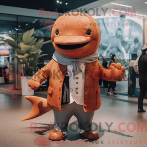 Rust Whale maskotka...