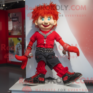 Postava maskota maskota Red...