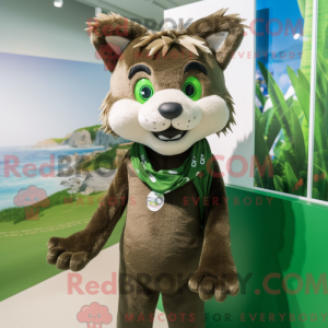 Oliven Bobcat maskot...