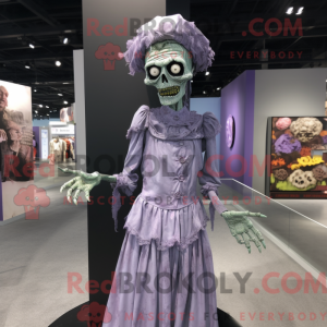 Lavendel Zombie maskot...