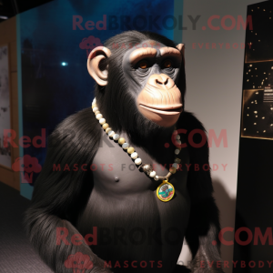 Chimpansee mascottekostuum...