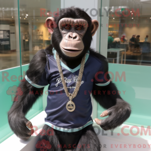 Chimpansee mascottekostuum...