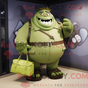 Postava maskota Olive Ogre...