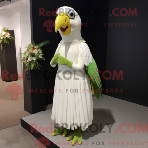 Oliven Parrot maskot...