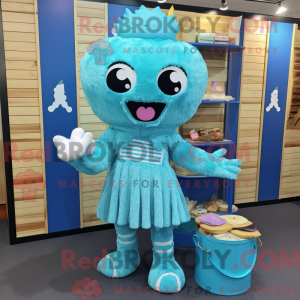 Postava maskota Cyan...