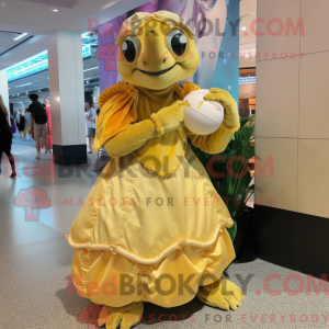 Disfraz de mascota Gold Sea...