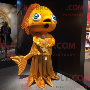Máscara Gold Goldfish com...