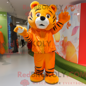 Figura de máscara de tigre...