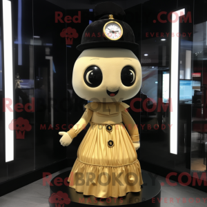 Gold Hourglass mascot...