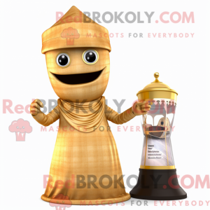 Gold Hourglass maskot...