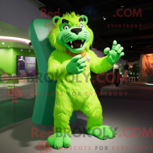 Lime Green Sabeltandtijger...