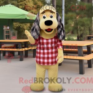 Olive Hot Dogs mascot...