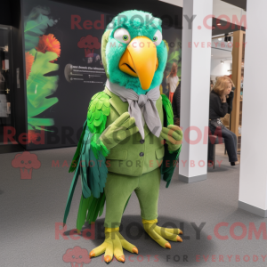 Forest Green Parrot...