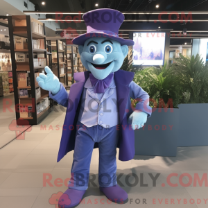 Lawendowa magiker maskot...