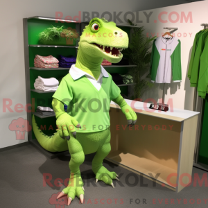 Limegrønn...