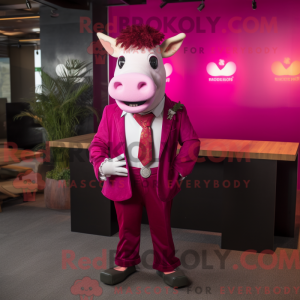 Disfraz de mascota Magenta...