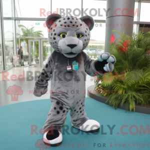Costume mascotte de Jaguar...