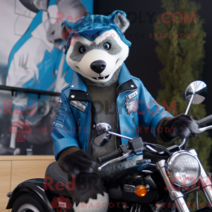 Sky Blue Badger...