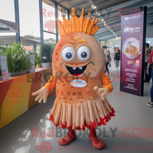 Rust Ceviche maskot kostume...