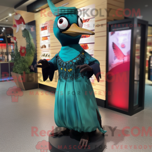 Disfraz de mascota Teal...