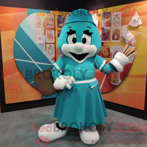Disfraz de mascota Teal...