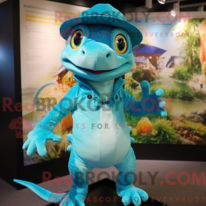 Turkis Geckos máscara de...