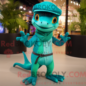 Turkis Geckos máscara de...