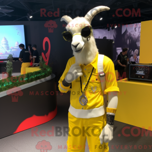 Disfraz de mascota de cabra...