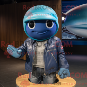 Blue Whale maskot kostume...