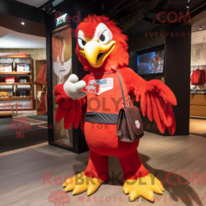 Costume de mascotte d Aigle...