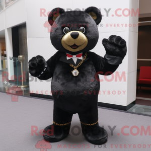 Mascotte d ours en peluche...