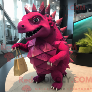 Postava maskota Magenta...