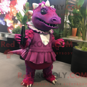 Postava maskota Magenta...