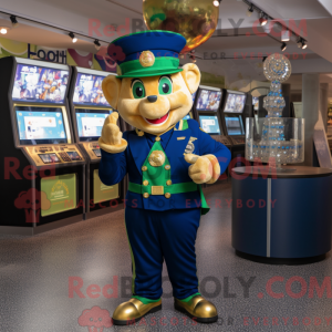 Costume mascotte de Pot d...