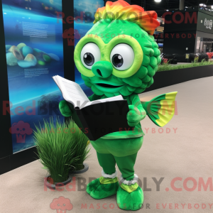 Mascotte de poisson clown...
