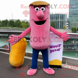 Roze Currywurst...