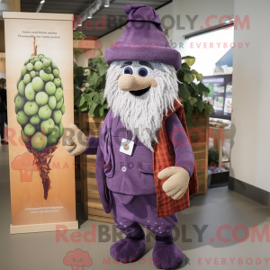 Máscara de uva lavanda com...